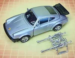 Vintage Bandai Robo Machine Super Gobot Guardian Porsche 930 RMDX-04 Complete - Foto 1 di 7