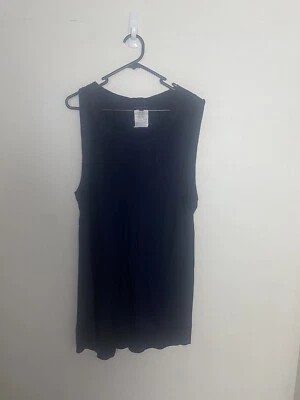 emporio armani Muscle Shirt Sleeveless Size L Navy Preowned - Image 1 of 3