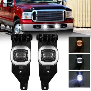 For Ford F250 F350 F450 F550 Super Duty 2005-2007 LED Fog Lights Turn Signal DRL - Bild 1 von 12