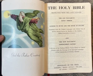 The Holy Bible: Douay Version Containing the Old & New Testament in Box 1955 - Picture 1 of 14