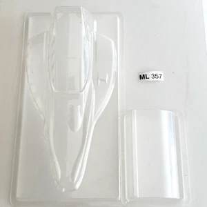 Tamiya 1/10  Dyna Storm Clear Unpainted Lexan Body Shell Wing 58116 OZRC ML357 - Picture 1 of 9