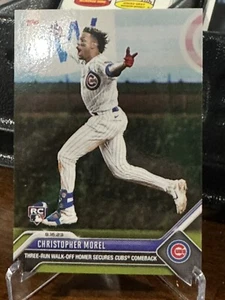2023 Topps Now - Christopher Morel - Chicago Cubs #716- 3 run walk-off - Picture 1 of 1