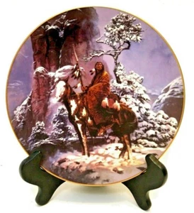 Hamilton Collection Mystic Warriors Plate Collection 0815E 1992 - Picture 1 of 4