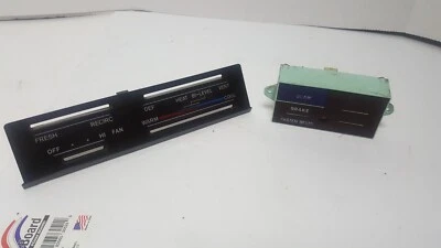 1978-1979-1980-1981 Toyota Celica GT Heater Face Climate Control Plate Trim NICE - Image 1 of 4