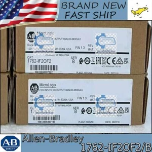 Factory Sealed Allen-Bradley 1762-IF2OF2/B MicroLogix 4 Point Analog Comb Module - Bild 1 von 5