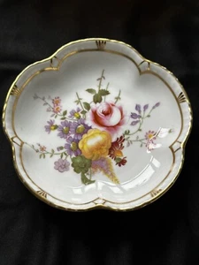 Royal Crown Derby Bone China “ Derby Posies” L (1987) English China Trinket Dish - Picture 1 of 5