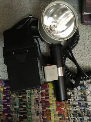 Vintage Singer Graflex Strob 250 Flash w/ Battery Box & Cable - Boxed Rare - Image 1 of 4