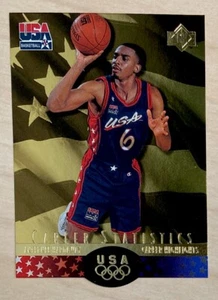 ANFERNEE HARDAWAY - 1996 Upper Deck USA SP STATISTICHE CARRIERA ORO Parallelo #S1 - Foto 1 di 2