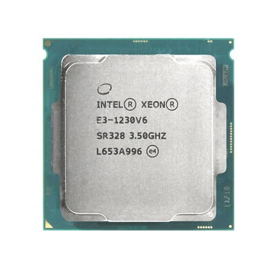 Intel Xeon E3-1205 v6 E3-1225 v6 E3-1230 v6 E3-1240 v6 LGA1151 CPU Processor - Image 1 of 4