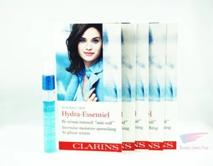 Clarins Intensive Moisture Quenching Bi-Phase Serum Samples Lot 5X0.1 = 0.5 oz! - Picture 1 of 2