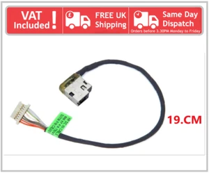 Conector de CC HP Laptop 15s-fq0123na Conector de CC Cable de carga de alimentación Puerto - Imagen 1 de 5