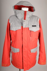 Burton Ski-Snowboard Jacke Herren Unisex rot/grau signiert Gr. S M - Bild 1 von 8