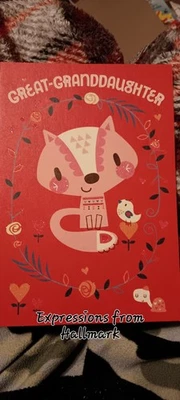 Expressions From Halkmark 情人节卡片适用于孙女 — 第 1/2 张图片