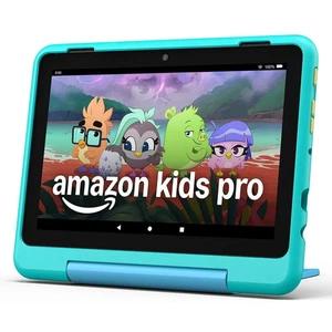 Tablet Fire HD 8 Kids Pro (nueva generación), edades 6-12 | 3 GB de memoria, incluye anuncios... - Imagen 1 de 9