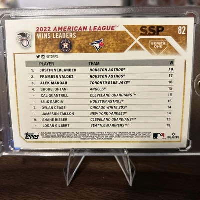 2023 Topps Liga Americana Gana Líderes #82 **SSP** 🔥🔥🔥 Foto 1 de 4