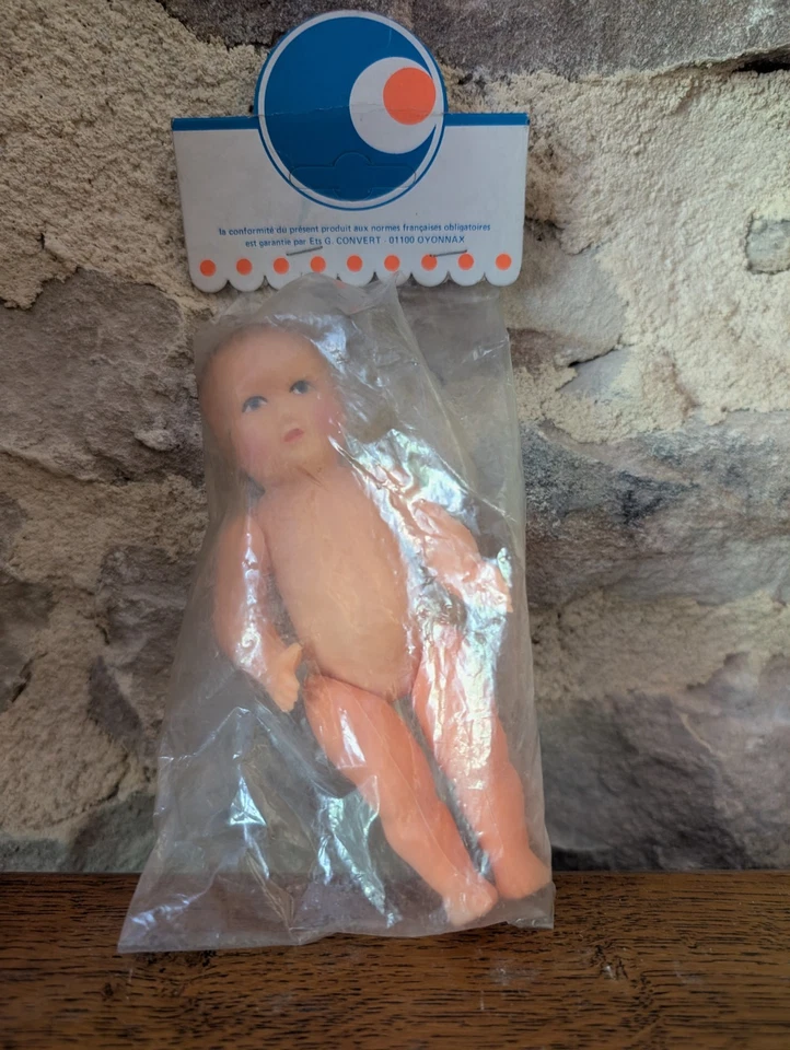 Poupon CONVERT des années 80 Poupon BAIGNEUR, neuf emballé - Photo 1/4
