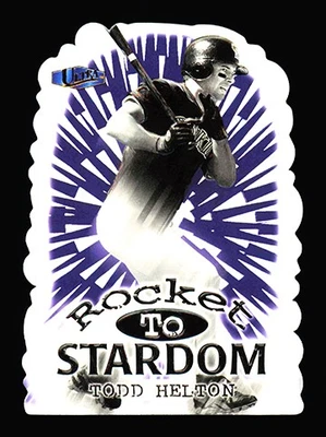 1998 Ultra #10RS Todd Helton Rocket to Stardom Colorado Rockies - Image 1 of 2