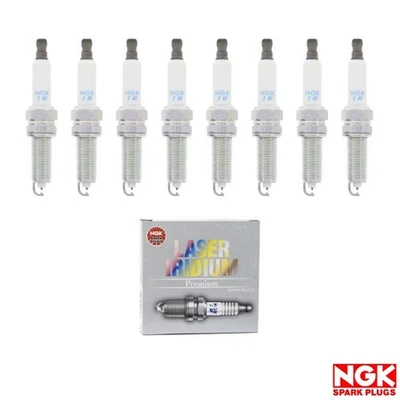 New Set of 8 NGK Laser Iridium Spark Plug for 17-20 Genesis G80/ 17-22 G90 V8 - Image 1 of 4