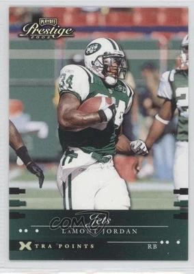 2002 Playoff Prestige Xtra Points Green /150 LaMont Jordan #98 - Image 1 of 2