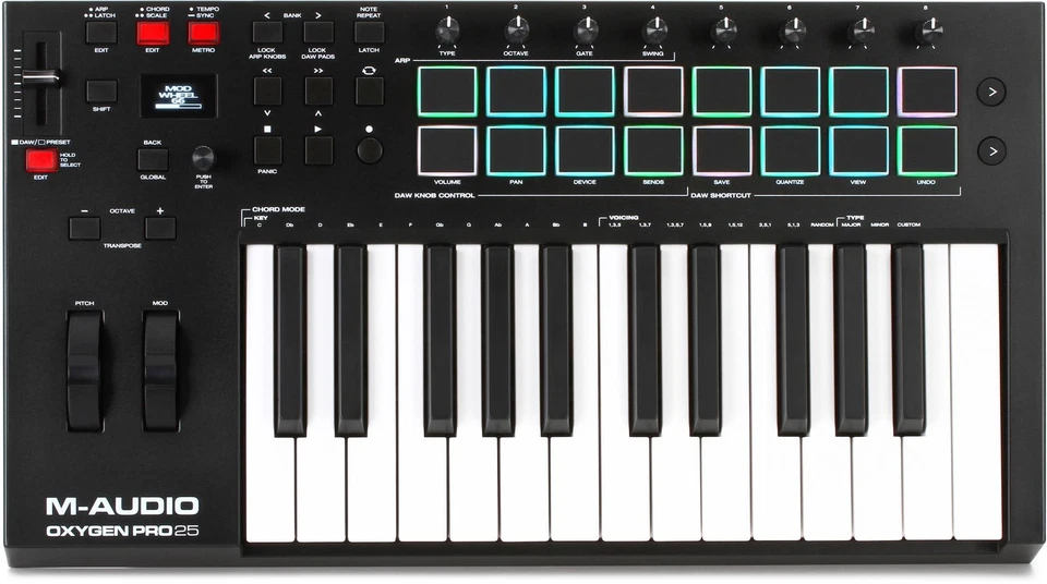 M-Audio Oxygen Pro 25 25-key Keyboard Controller - Image 1 of 1