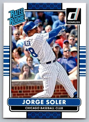 2015 Donruss Rated Rookie Jorge Soler 37 - Image 1 of 2
