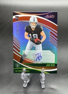 2025 Panini Absolute #128 Jack Bech RC Rookie Spectrum Red Autographs SP /100 - Picture 1 of 2