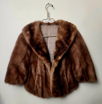 Vintage Authentic Mink Fur Stole  - Image 1 of 4