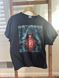 T-Shirt 2023 DISTURBED "Take Back Your Life" Konzert Tour (XL) David Draiman - Bild 1 von 3