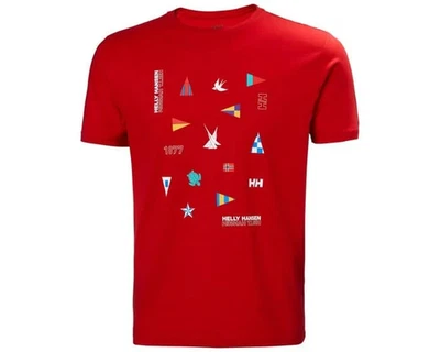 Nueva camiseta para hombre Helly Hansen Shoreline Sailing, talla X-grande Foto 1 de 3