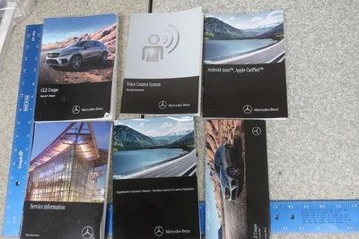 梅赛德斯奔驰 GLE GLE400 550E 43 63 Amg S 车主手册套装 - OM891 — 第 1/3 张图片