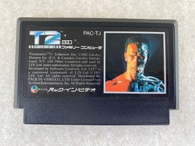 Terminator 2 Judgment Day Famicom Game Cartridge PAC-TJ Japanese Nintendo NES