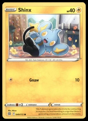 SWSH09: Brilliant Stars #049/172 Shinx - Image 1 of 2