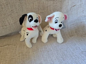 Disney Store Soft Toy Plush 101 Dalmatians Puppies - Picture 1 of 1