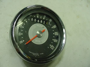 PIEZA VELOCÍMETRO TRIUMPH BSA NORTON SMITHS 120 MPH # SSM-3001/00B 1600 FUNCIONA - Imagen 1 de 4