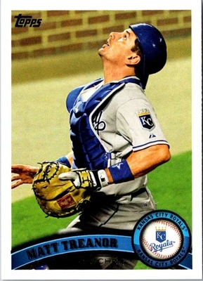 2011 Topps Update Matt Treanor #US44 Kansas City Royals Baseball Card - Image 1 of 2