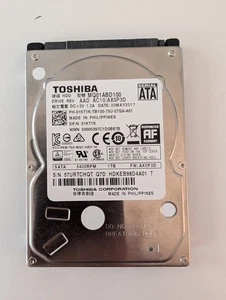 Toshiba 1 To, interne, 5400 tr/min. Disque dur 2,5" (MQ01ABD100) - Photo 1/3