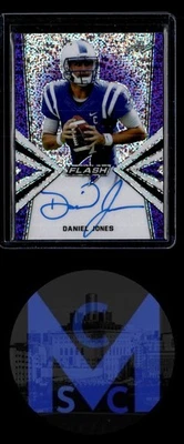 2019 Leaf Flash #BA-DJ1 Daniel Jones Purple #/25 - Image 1 of 2
