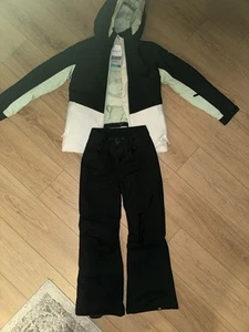 Roxy Girls Ski Jacket and Snow Pants Set Size 10 M - Picture 1 of 2