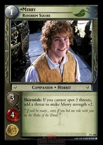 LOTR TCG 7c320 Merry (Rohirrim Squire) Return of the King - Picture 1 of 1
