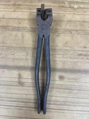 Vintage CRL Crimping Tool – U.S. Pat. 2736218 – 9.5" Press Pliers –  (A1D010676) - Image 1 of 4