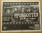 THE FORGOTTEN Rare VINTAGE 2003 NEWSPAPER PROMO POSTER for Out Print CD 21x17