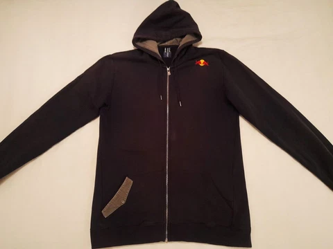 Red Bull Athlete Only hoodie sweatjacket vest sz XL F1 MotoGP Verstappen Marquez Cover