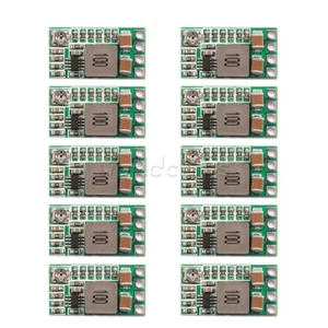 10PCS Mini Buck Converter DC12-24V To DC5V 3A Step Down Adjustable Power Module - Picture 1 of 10