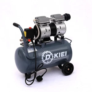 25 Litre Air Compressor Low Noise Oil Free 2.5HP 1400RPM 8CFM Garage Portable - Picture 1 of 10