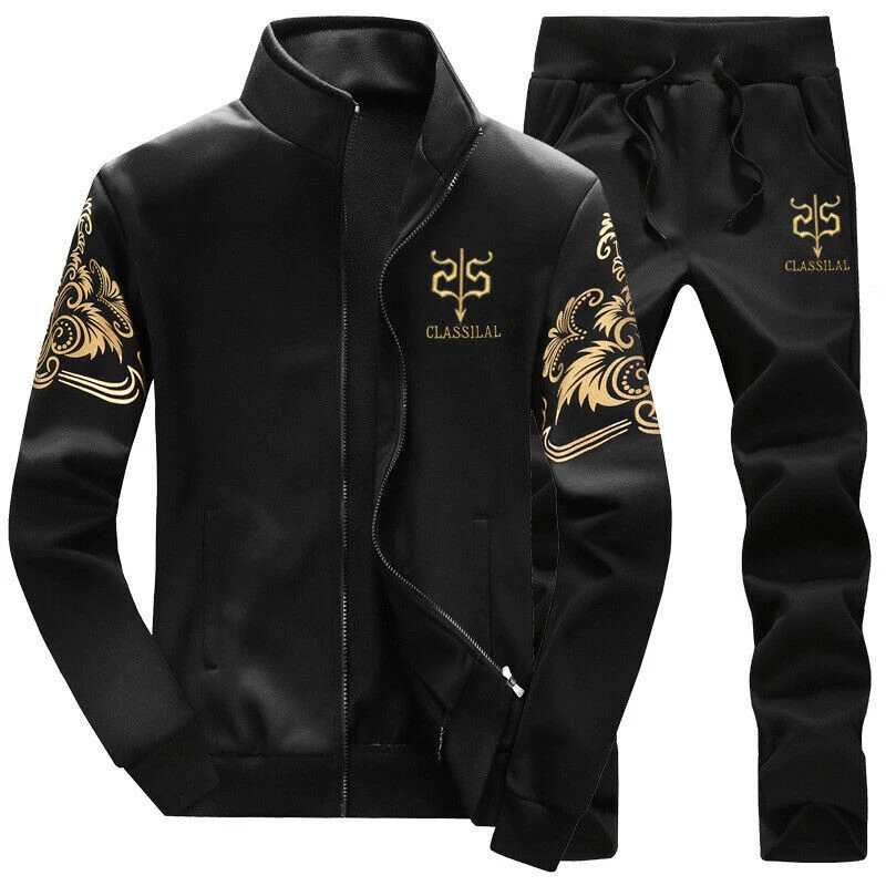 Jogginganzug Herren Freizeitanzug Herren Sport Trai Produktbild-Vorschau 8