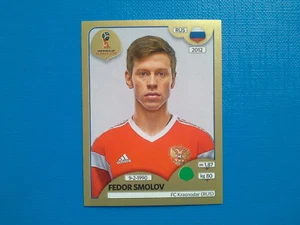 Figurine Panini World Cup Russia 2018 Gold n. 50 Fedor Smolov Russia - Imagen 1 de 1