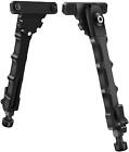 7.5 - 9" Adjustable Matte Hunting Rifle Bipod Lightweight For M-Lok/Keymod Rail