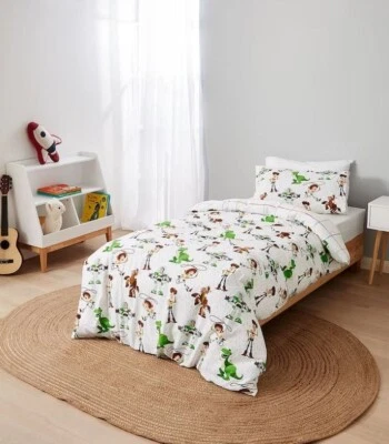 NEW Licensed DISNEY TOY STORY Reversible DOUBLE Bed Quilt Cover Set 100% COTTON - Image 1 of 4