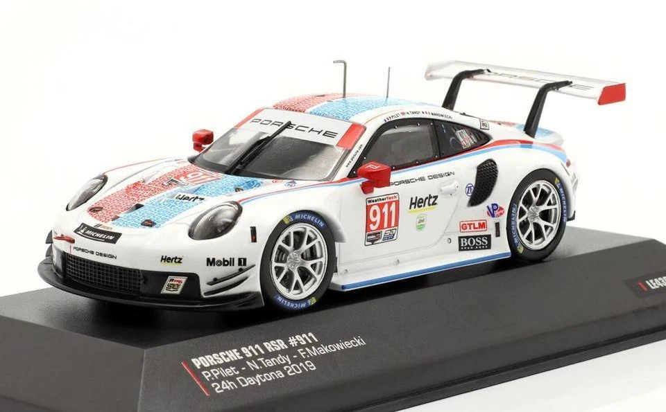Porsche 911 RSR #911 24h Daytona 2019 Porsche GT Team IXO escala 1:43 Foto 1 de 1