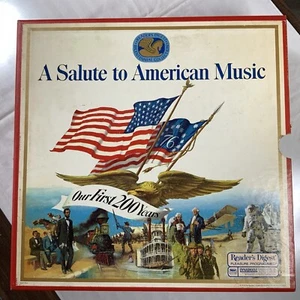 Readers Digest A Salute To American Music RDA158-A 12-LP Box Set 1975 - Imagen 1 de 5